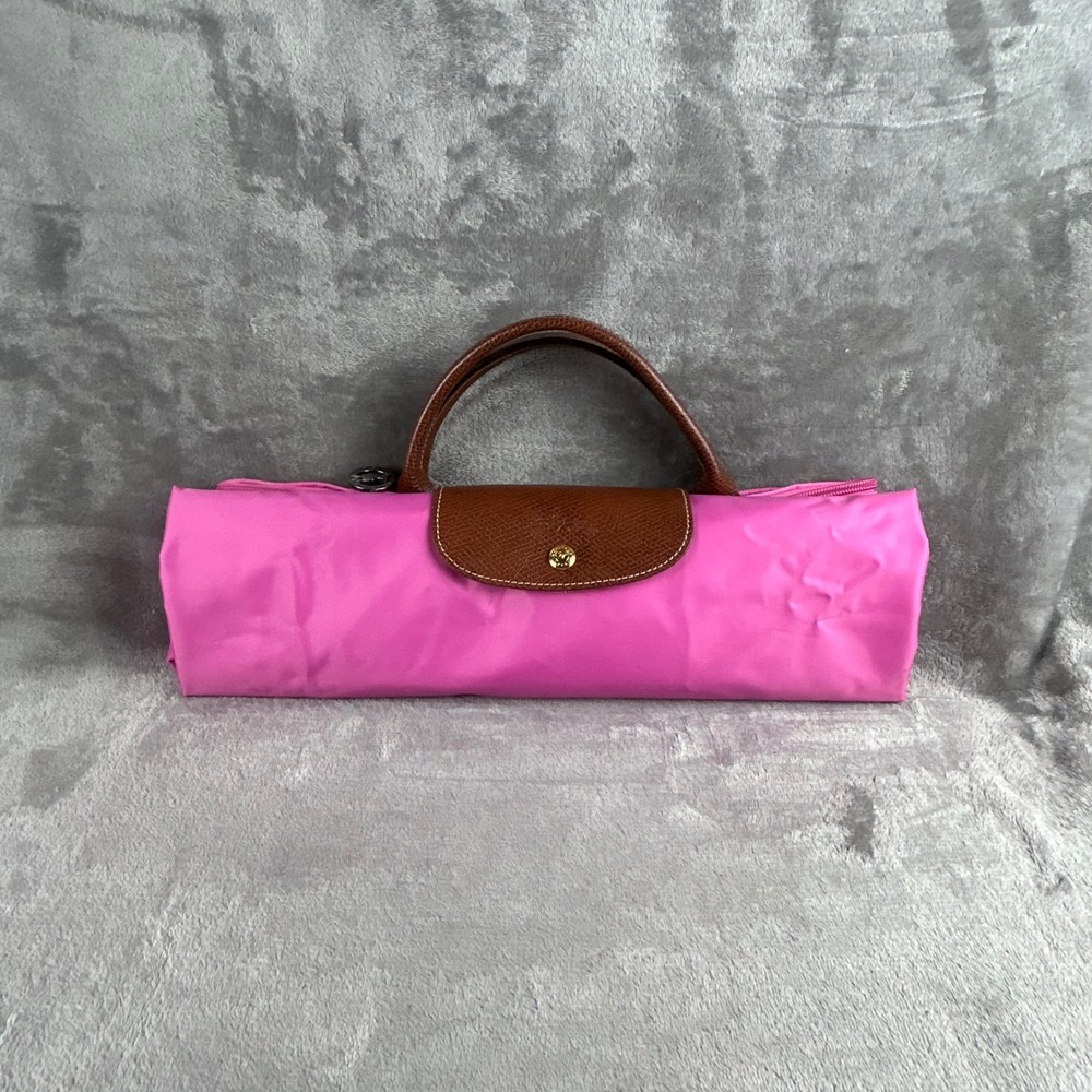 Longchamp Le Pliage Extra Large Travel Bag Pink Nylon Duffle 1625089168 - Picture 3 of 15
